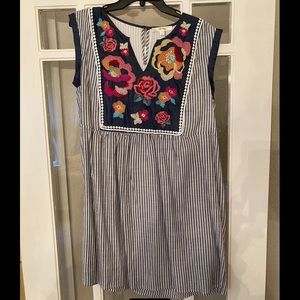 Embroidered dress